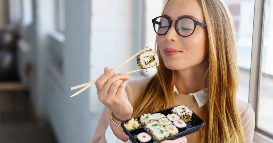 A Sushi Meal is a Happy and Healthy Meal